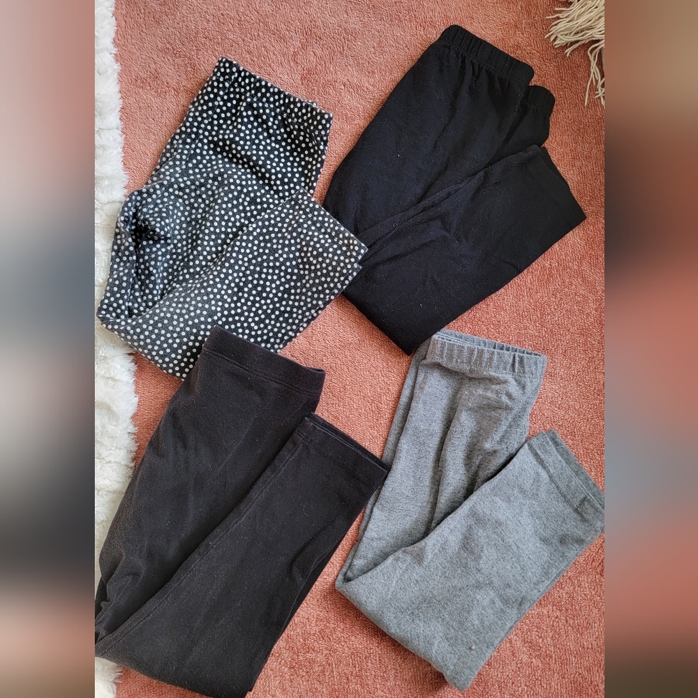 Girls Capri leggings size 7/8 lot